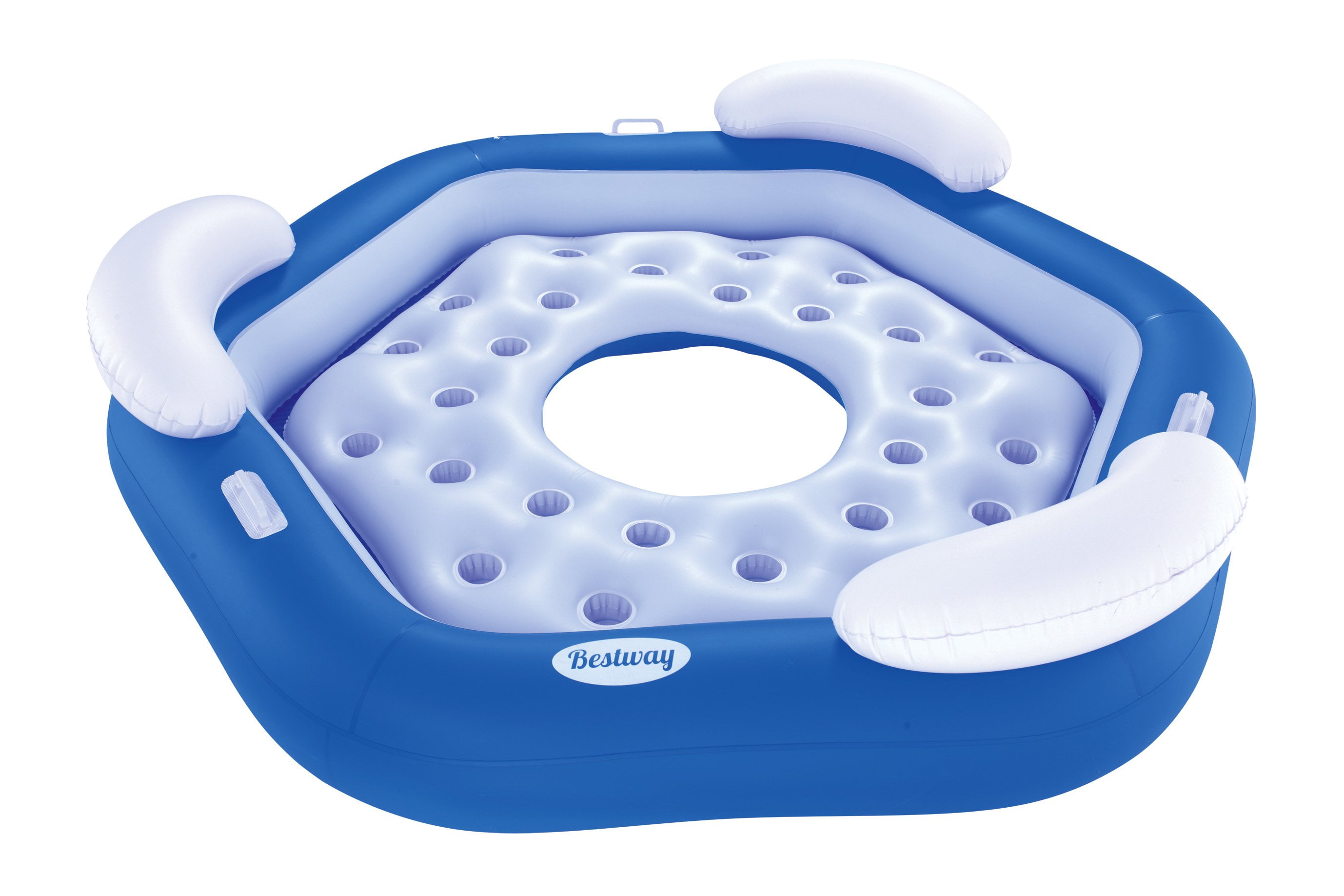 58293EP for sale online Intex Oasis Island Inflatable 5 Person Lake Floating Lounge Raft 