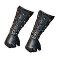 thumbnail image 2 of Guardias medievales Guardias Retro Muñeca de la pulsera para los accesorios de fotos Performance de Negro, 2 of 8
