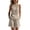 Beige, variant on Jewelreauty Striped Sets for Women 2 Piece Sleeveless Knotted Tank Top and Shorts Casual Travel Summer Outfits (XL, Blue)
