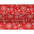 thumbnail image 4 of oneOone Velvet Red Fabric Merry Christmas Craft Projects Decor Fabric Printed By The Yard 58 Inch Wide, 4 of 5