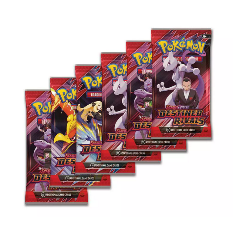 Pokemon TCG, Scarlet Violet Destined Rivals Booster Bundle, 6