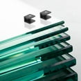 thumbnail image 4 of HINTRMENT 8Pcs Clamp Shelf Glass Holders Wall Mounting for Kitchen Cabinets, 4 of 5