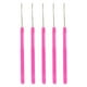 thumbnail image 2 of 5 piezas profesionales para extensiones de moño de cabello con micro anillos y encogimientos / Rosa roja, 2 of 7