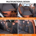 thumbnail image 4 of YJGF - Extensor de asiento trasero, funda de asiento de coche para perro, colchón de aire para camping, cama de viaje, colchón no inflable para coche, SUV, camión (negro), 4 of 5
