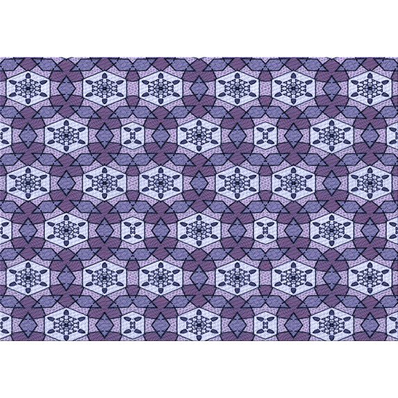 Ahgly Company Machine Washable Indoor Rectangle Transitional Blue Angel Blue Area Rugs, 7' x 9'