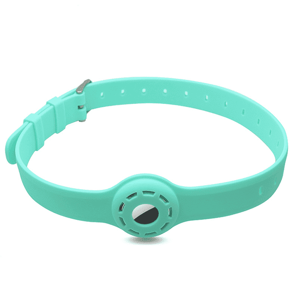 GASTROPOD Dog Collar Airtag Holder,Versatile Adjustable Pet Collar for Small and Medium Dogs,Comfortable Soft Silicone Training Dog Collar