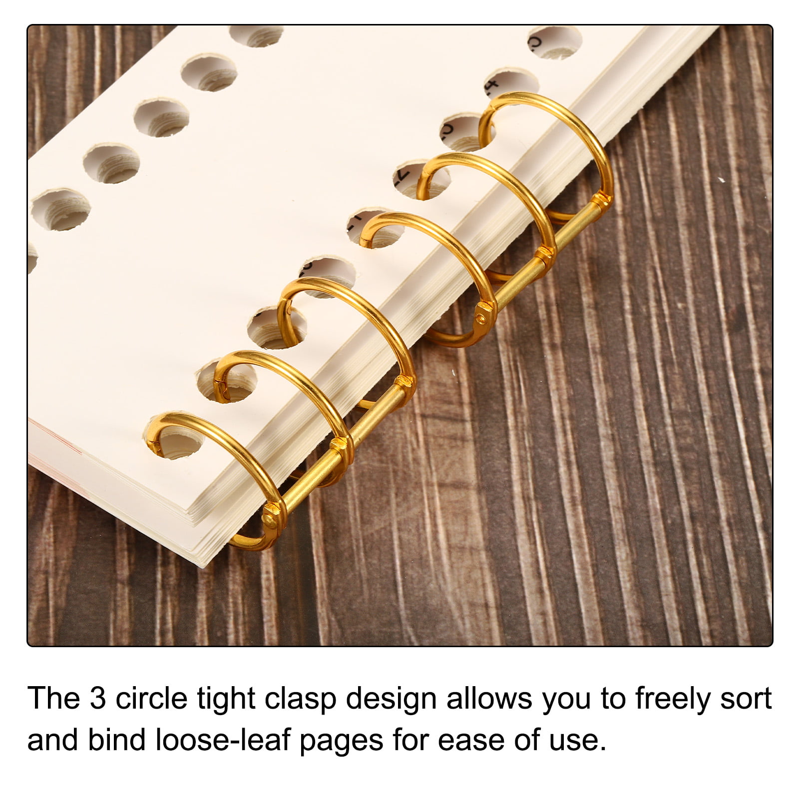 Loose-Leaf Binder Rings,3/4inchSize,100 pack-Ring Binder Depot –  RingBinderDepot.com