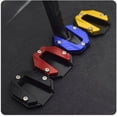 thumbnail image 2 of Motorcycle Kickstand Pad,Motorcycle Kickstand Shoe,Motorcycle Kickstand Plate,Motorcycle Kickstand Foot Side Stand Extension Pad Support Plate,Kickstand Foot Plate Extender Accessories (2pcsA), 2 of 7