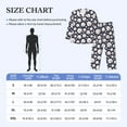 thumbnail image 4 of Hirioo Cute Basebal for Men's Pajama Sets 2 Piece Pjs Men's Long-Sleeved Pajama Set Button Down Sleepwear,S-XXL-Small, 4 of 7