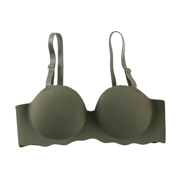Jienlioq Bras for Women Clearance Gathering A Seamless Bra with