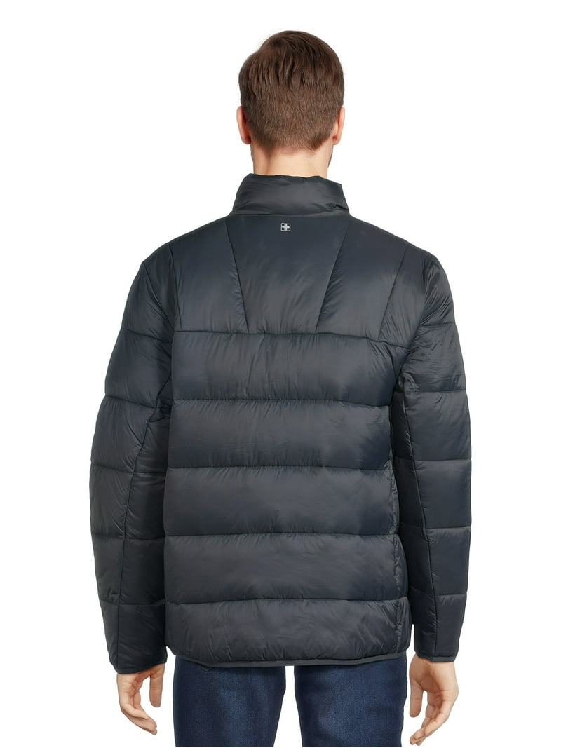 Dr.PUFFY Swiss Tech Men's and Big Men's Packable Puffer Jacket, Sizes S-3XL