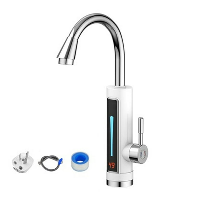Electric Kitchen Instant Heating Faucet Heater Hot Cold Dual-use Tankless Water Quickly Heating Tap With LED Display ,Built To Last