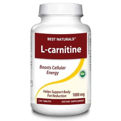 Best Naturals LCarnitine 1000 mg, 120 Ct