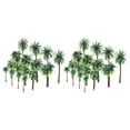thumbnail image 1 of 36Pcs Train Scenery Landscape Trees Miniature Trees Architecture Building DIY Trees, 1 of 9