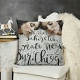 thumbnail image 2 of Ollo0ord Bible Verse Throw Pillow Covers al for Women Girl， for Women Girl， Spiritual for Women 12x12in, 2 of 5