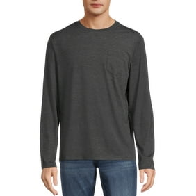George Men's Long Sleeve Lounge Pocket T-Shirt