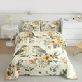 thumbnail image 2 of Homewish Kawaii Animal Birds Bedding Comforter Set 2pcs for Female Men Adults,Retro Vintage Watercolor Twin Comforter Sets Microfiber,Chic Flowers Breathable Bedding Set,Breathable Home Decor, 2 of 8