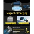 thumbnail image 7 of Compatible with AirPods 4th Generation Case,Compatible with Magsafe,Magnetic Automatic Lock with Phone Stand & Cleaning Kit for Airpods 4 with Active Noise Cancellation Charging Cover (2024), 7 of 7