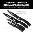 thumbnail image 4 of Cuisinart C77NS-7P 7-Piece Non-Stick Edge Collection Cutlery Set with Acrylic Stand, 4 of 5