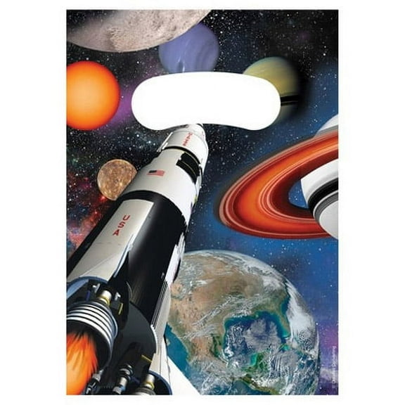 Space Blast Loot Favor Bags (8 Pack)