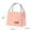 Pink, variant on OAVQHLG3B Oxford Cloth Lunch Bag Outdoor Picnic Bag Portable Lunch Bag Bento Bag Large Heat Preservation Bag Ice Bag