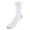 White with Gray Heel and Toe, variant on Knocker Cotton Blend Crew Sport Socks (4 Pairs) (Men)