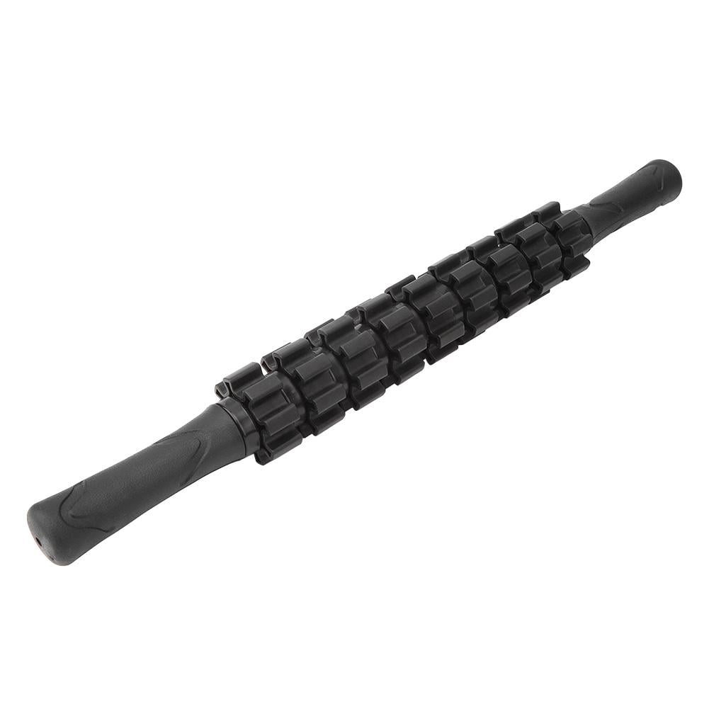 Tebru With Anti Slip Handles High Strength Massager Fitness Sport Fascia Rod, Deep Tissue Massage Roller, For Back Pain Relief Muscle Recovery