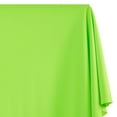 thumbnail image 2 of Matte Milliskin Tricot Fabric (58/60 Inch) Stretch Medium Weight Wrinkle Resistant Moisture Wicking Knit By The Yard - Neon Green (1 Yard), 2 of 2