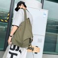 thumbnail image 4 of Bolsa Mochila japonesa Mujeres Hombres Lona Viaje Estudiante Mochila (Verde militar) Ehuebsd Nuevos Originales, 4 of 9