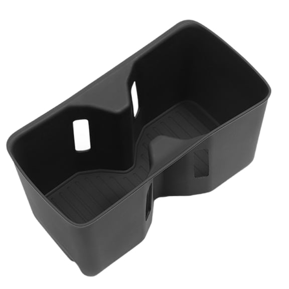 Center Console Cup Holder Insert Car Interior Accessory Shock Absorbing Antislip Silicone Water Drink Limiter Protector