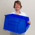 thumbnail image 2 of Akro-Mils Lot de 3 Bacs de Rangement en Plastique AkroBins, Organisateurs Gain de Place, Bleu, 2 of 7