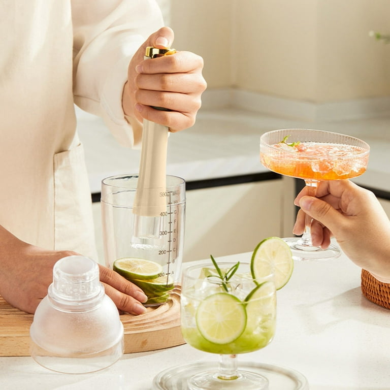 LHWEN Manual Juicer For Ice Lemon And Fruit Perfect For Milk Tea