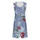 thumbnail image 5 of Vestido de Verano para las Mujeres Impreso sin Mangas Cuello en V, Fluido Casual Y Moda Vestido sin Mangas para las Mujeres, 5 of 5
