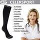 thumbnail image 3 of 3 pares de calcetines de compresión de 20-30 mmHg para hombres y mujeres (calcetines de lactancia), 3 of 5