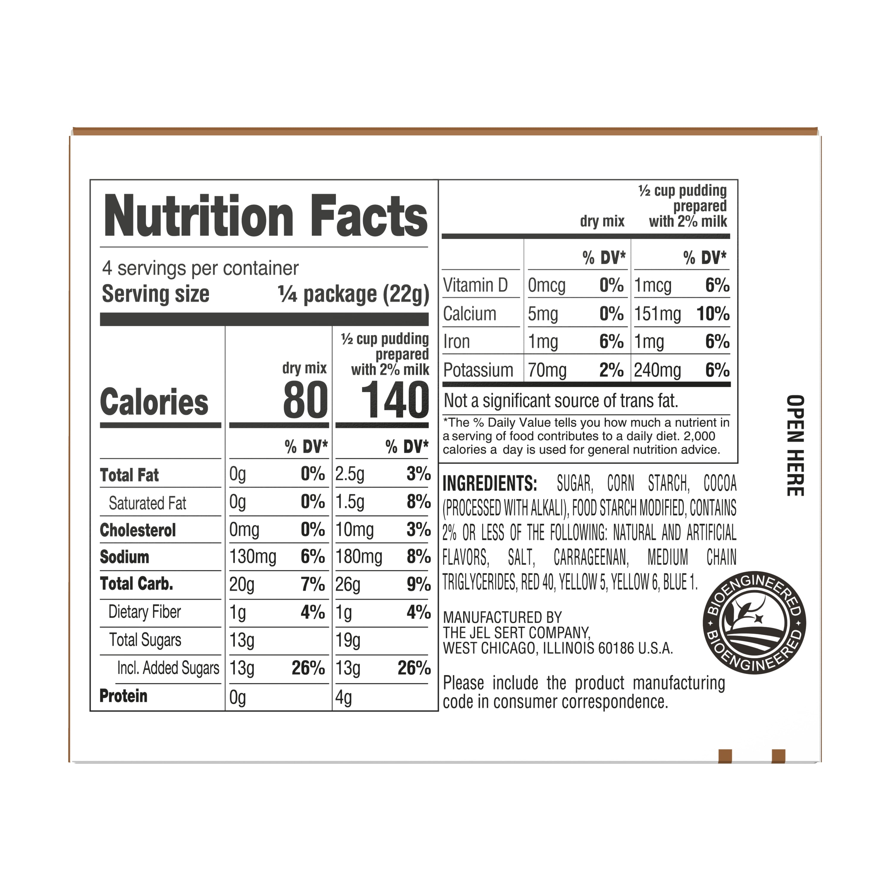(2 pack) My-T-Fine Chocolate Cook and Serve Pudding Mix & Pie Filling, 4 Servings, 3.12 oz Box