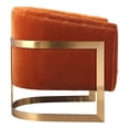 thumbnail image 4 of Moe's Home Collection Carr Arm Chair Orange, 4 of 5