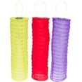 thumbnail image 1 of GREENLIGHTING NEW Multi-Colored Solar LED Hanging Cylinder Lanterns 3 Piece Set, 1 of 6