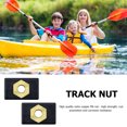 thumbnail image 4 of 2 uds latón Kayak Slide Rail Nut Hardware canoa caña de pescar Rod soporte Base Likrtyny 6wh2ps6jw4tz1ex7, 4 of 9