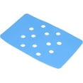 thumbnail image 4 of Shower Cushion for A Shower Bench Padded Shower Chair Shower Chair Cushion Paste Fixed Keep Warm EVA Blue Perforation Design Portable Shower Stool Cushion for Elderly, Disabled, Handicap and Injured, 4 of 8