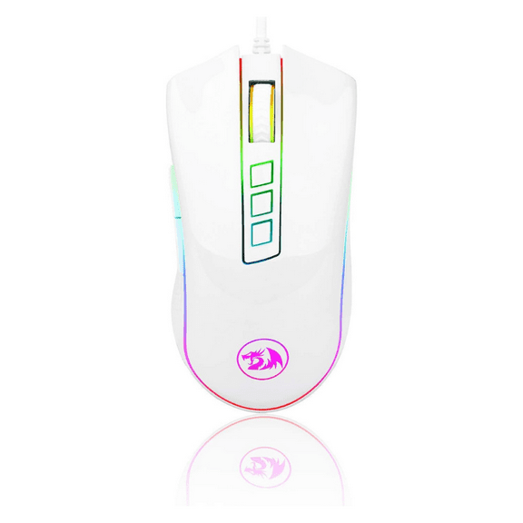 Redragon M711 PC Gaming Mice Wired Mouse 7 Programmable Buttons Customizable RGB 10,000 DPI Ergonomic Mouse