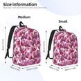 thumbnail image 3 of Yiaed Orchids Flowers Print Backpack, Premium Laptop Backpack, Travel Backpack for Women, Lightweight Backpacks, Comfortable Back Pack-Small, 3 of 7