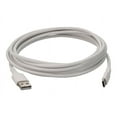 thumbnail image 1 of AddOn - USB cable - 24 pin USB-C (M) to USB (M) - USB 2.0 - 10 ft - white, 1 of 2