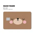 thumbnail image 1 of 1pc Watemelon Gold Coin Hunter Anime Cartoon Smile Matte Front Cover Sticker Film Skin for Metro Debit Credit Card, 1 of 7