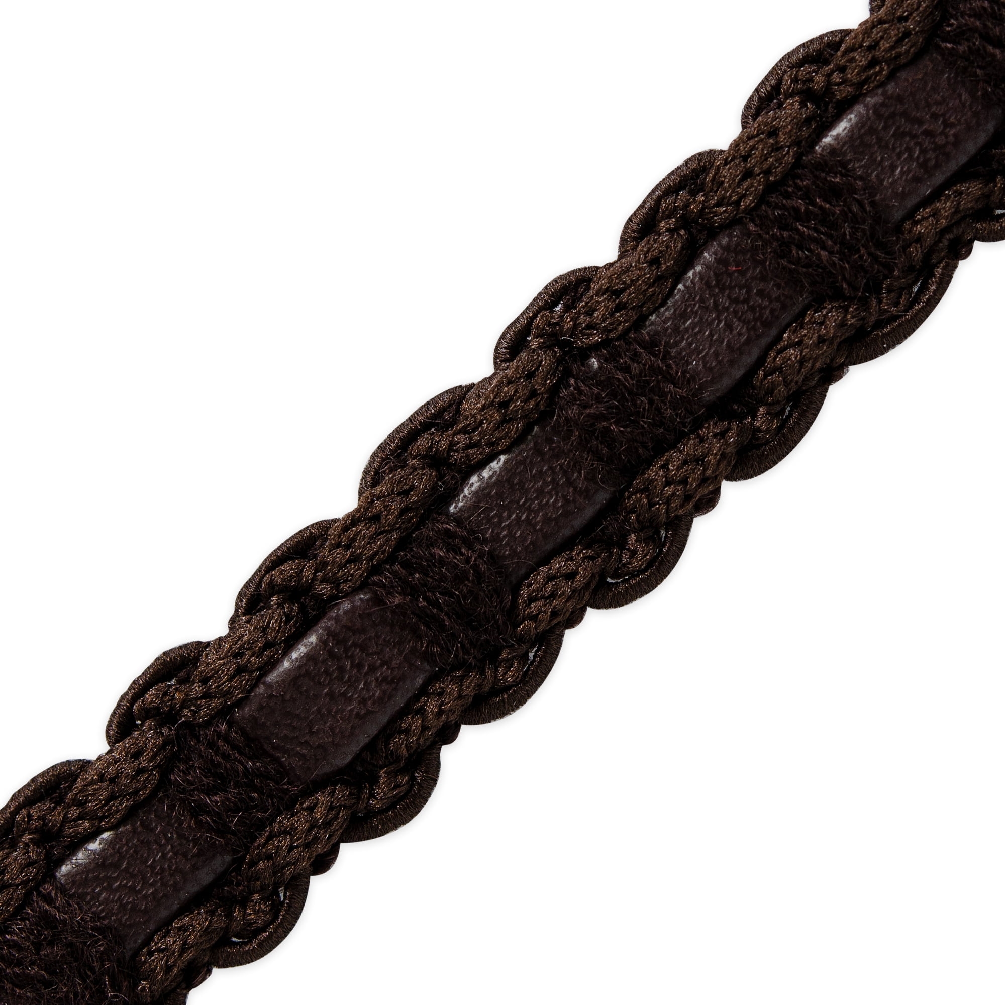 Expo Int'l Faux Leather Braid Trim by the yard - Walmart.com