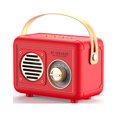 thumbnail image 4 of Clearance Usloyux Bluetooth Audio System Up To 65% Off- Wireless Bluetooth Speaker Mini Portable Mobile Phone New Subwoofer Outdoor Small Sound, Red, 4 of 4