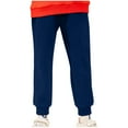 thumbnail image 5 of Eltusu Boys Sports Sweatpants, Casual Elastic Waist Thermal Loose Jogger Pants Dark Blue Size 11-12 T, 5 of 5