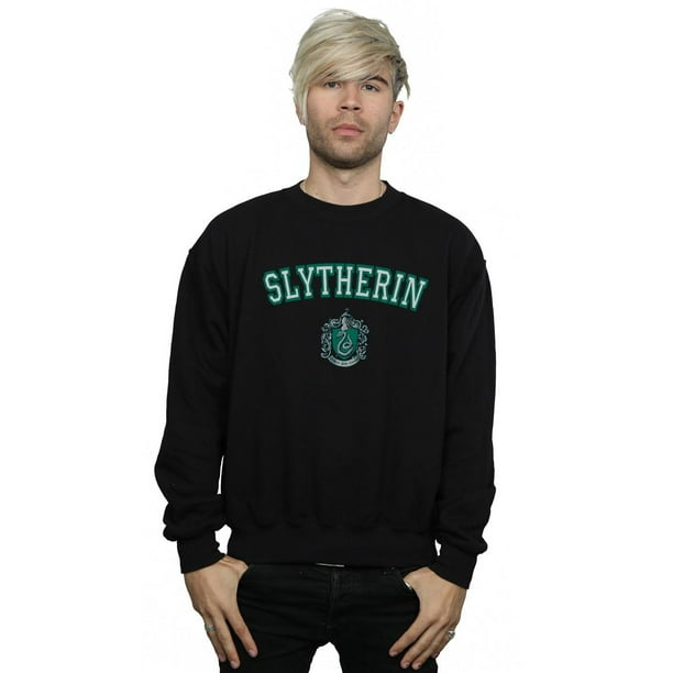 Harry Potter Mens Slytherin Crest Sweatshirt