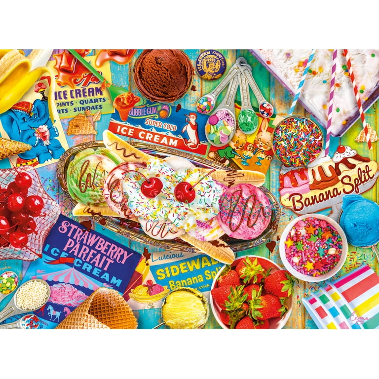 Buffalo Games 1000 Piece Banana Split Jigsaw Puzzle, Aimee Stewart