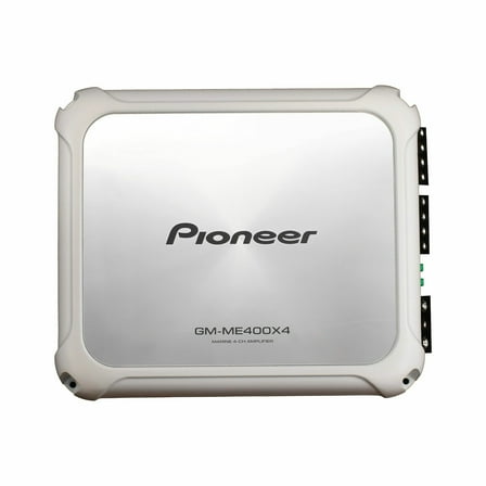 Pioneer 4-Channel - Class D 1200W Max Power Bridgeable Amplifier - Silver