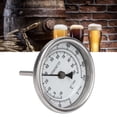 thumbnail image 4 of 1/2" NPT Stainless Steel Pot Thermometer Metal Dial Thermometer for Brewing Beer, 4 of 8